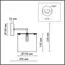 LUMION 6591/1W CLASSI LN25 62 хром/белый, металл/текстиль Бра E14 1*40W 220V SUNTORI, изображение 2