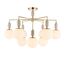 LUMION 6580/9C CLASSI LN25 54 французское золото, серый/белый металл, керамика/стекло Люстра потолочная E14 9*40W 220V VIVIEN, изображение 4