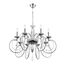 LUMION 8032/8 CLASSI LN25 20 хром, металл/хрусталь Люстра подвесная Е14 8*40W 220V LAOKA, изображение 7