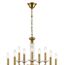 LUMION 8033/10 CLASSI LN25 16 медь, металл/стекло Люстра подвесная Е14 10*40W 220V INCANTO, изображение 4
