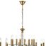 LUMION 8033/16 CLASSI LN25 16 медь, металл/стекло Люстра подвесная Е14 16*40W 220V INCANTO, изображение 5
