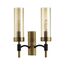 LUMION 6538/2W CLASSI LN23 34 чёрный, латунь Бра E14 2*40W 220V SHARON