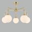 LUMION 6580/5C CLASSI LN25 53 французское золото, серый/белый металл, керамика/стекло Люстра потолочная E14 5*40W 220V VIVIEN, изображение 3