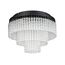 LUMION 6576/11CR CLASSI LN24 черный/прозрачный/металл/стекло Люстра потолочная G9 11*20W 220V SPIRALS