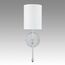 LUMION 6589/1W CLASSI LN25 60 хром/белый, металл/текстиль Бра E14 1*40W 220V LATTI, изображение 3