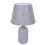 LUMION 8216/1T CLASSI LN25 000 серый, керамика/текстиль Настольная лампа Е27 1*60W 220V FANNA