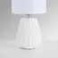 LUMION 8159/1T COUNTY LN25 000 белый, керамика/текстиль Настольная лампа E14 1*40W 220V ASELA, изображение 6