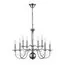 LUMION 8034/10 CLASSI LN25 18 хром, металл/стекло Люстра подвесная Е14 10*40W 220V INCANTO