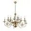 LUMION 8033/16 CLASSI LN25 16 медь, металл/стекло Люстра подвесная Е14 16*40W 220V INCANTO, изображение 8