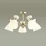 LUMION 4535/5C COMFI LN21 80 матовое золото Люстра потолочная E27 5*60W 220V WILMA, изображение 4