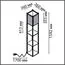 LUMION 8089/1F COMFI LN25 361 белый, дерево/текстиль Торшер Е27 1*60W 220V PRACTIC, изображение 2