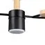 LUMION 8194/5C COMFI LN25 261 черный, металл/дерево/пластик Потолочный светильник LED GX53 5*9W 220V CRYPTO, изображение 3