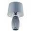 LUMION 8122/1T COMFI LN25 000 синий, керамика/текстиль Настольная лампа E27 1*60W 220V LAPUNA, изображение 3