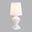 LUMION 8163/1T CLASSI LN25 000 белый, керамика/текстиль Настольная лампа E14 1*40W 220V BIANKA, изображение 4