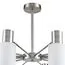LUMION 8099/12C COMFI LN25 76 никель/белый металл/стекло Люстра потолочная Е14 12*40W 220V MAVE, изображение 4