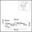 LUMION 8116/4C COMFI LN25 208 никель, металл Люстра потолочная LED GX53 4*7W 220V SANATA, изображение 2