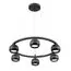 LUMION 8242/6 COMFI LN25 203 черный металл Светильник подвесной LED GX53 6*7W 220V LUAZANA, изображение 5