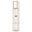 LUMION 8091/1F COMFI LN25 361 дерево/белый, дерево/текстиль Торшер Е27 1*60W 220V PRACTIC, изображение 7