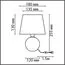 LUMION 8214/1T CLASSI LN25 000 черный, керамика/текстиль Настольная лампа Е27 1*60W 220V TAREKA, изображение 2