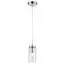 LUMION 8102/1A COMFI LN25 326 хром/прозрачный металл/металл Подвес Е14 1*40W 220V ISHA, изображение 5
