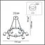 LUMION 8237/9 COMFI LN25 210 черный, металл Светильник подвесной GU10 LED 9*7W 220V ILMINA, изображение 2