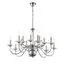 LUMION 8034/16 CLASSI LN25 18 хром, металл/стекло Люстра подвесная Е14 16*40W 220V INCANTO, изображение 6