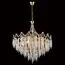 LUMION 8243/8 CLASSI LN25 22 латунь металл/хрусталь Люстра подвесная E14 8*40W 220V KRISTINA, изображение 6