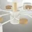 LUMION 8195/7C COMFI LN25 262 белый, металл/дерево/пластик Потолочный светильник LED GX53 7*9W 220V RONDO, изображение 3