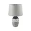 LUMION 8118/1T COMFI LN25 000 серый, керамика/текстиль Настольная лампа E27 1*60W 220V AVALONA