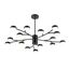 LUMION 8117/15 COMFI LN25 195 черный, металл Люстра LED GX53 15*7W 220V TORINA, изображение 7