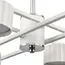 LUMION 8241/8C COMFI LN25 202 белый/хром, металл Люстра потолочная LED GX53 8*7W 220V KARINA, изображение 3