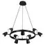 LUMION 8237/9 COMFI LN25 210 черный, металл Светильник подвесной GU10 LED 9*7W 220V ILMINA, изображение 5