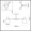 LUMION 5643/3C COMFI LN23  чёрный, бронза Люстра потолочная E27 3*60W 220V ARLIN, изображение 2