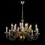 LUMION 8033/16 CLASSI LN25 16 медь, металл/стекло Люстра подвесная Е14 16*40W 220V INCANTO, изображение 7