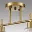 LUMION 8188/4C COMFI LN25 190 латунь/прозрачный, металл/стекло Потолочный светильник E14 4*40W 220V VIVIAN, изображение 9