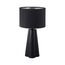 LUMION 8124/1T COMFI LN25 376 черный, керамика/текстиль Настольная лампа E27 1*60W 220V HINAMI