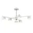 LUMION 8241/6C COMFI LN25 202 белый/хром, металл Люстра потолочная LED GX53 6*7W 220V KARINA, изображение 7