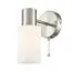 LUMION 8099/1W COMFI LN25 76 никель/белый металл/стекло Бра Е14 1*40W 220V MAVE, изображение 5