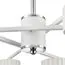LUMION 8241/6C COMFI LN25 202 белый/хром, металл Люстра потолочная LED GX53 6*7W 220V KARINA, изображение 3