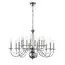 LUMION 8034/16 CLASSI LN25 18 хром, металл/стекло Люстра подвесная Е14 16*40W 220V INCANTO