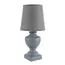 LUMION 8164/1T CLASSI LN25 000 серый, керамика/текстиль Настольная лампа E14 1*40W 220V BIANKA