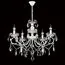 LUMION 8189/5 CLASSI LN25 23 белый,  металл/хрусталь Люстра E14 5*40W 220V SNOW, изображение 6