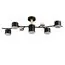 LUMION 8194/5C COMFI LN25 261 черный, металл/дерево/пластик Потолочный светильник LED GX53 5*9W 220V CRYPTO