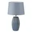 LUMION 8122/1T COMFI LN25 000 синий, керамика/текстиль Настольная лампа E27 1*60W 220V LAPUNA