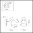 LUMION 4535/1W COMFI LN21 80 матовое золото Бра E27 1*60W 220V WILMA, изображение 2