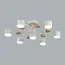 LUMION 8195/7C COMFI LN25 262 белый, металл/дерево/пластик Потолочный светильник LED GX53 7*9W 220V RONDO, изображение 5