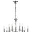 LUMION 8034/10 CLASSI LN25 18 хром, металл/стекло Люстра подвесная Е14 10*40W 220V INCANTO, изображение 4