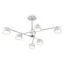 LUMION 8241/6C COMFI LN25 202 белый/хром, металл Люстра потолочная LED GX53 6*7W 220V KARINA, изображение 6