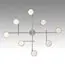 LUMION 8115/8C COMFI LN25 206 никель, металл Люстра потолочная LED GX53 8*7W 220V DABRA, изображение 4