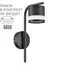 LUMION 8240/1W COMFI LN25 197 черный, металл/акрил бра LED GX53 1*7W 220V LANIKA